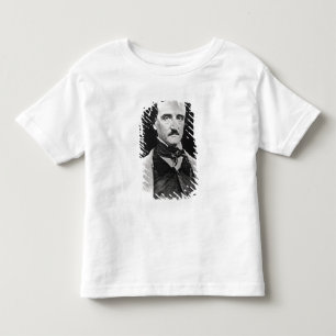 Portrait of Edgar Allan Poe Toddler T-Shirt