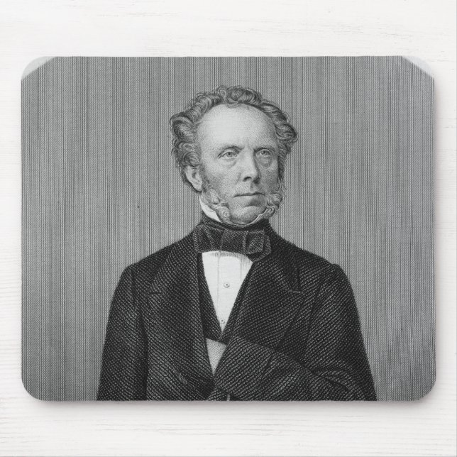 Portrait of Edward Baines Mouse Pad (Front)