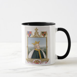 Portrait of Edward III (1312-77) King of England f Mug