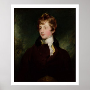 Portrait of Edward Impey (1785-1850), c.1800 (oil Poster