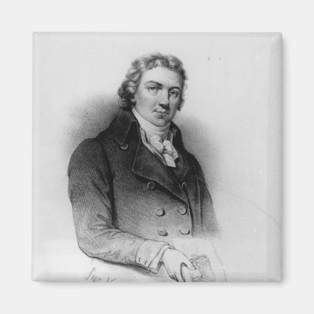 Portrait of Edward Jenner Magnet (Front)