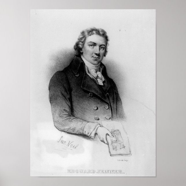 Portrait of Edward Jenner Poster (Front)