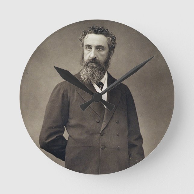 Portrait of Edward Robert Bulwer-Lytton, 1st Earl Round Clock (Front)