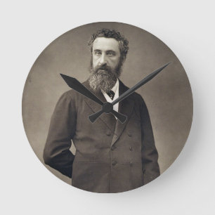 Portrait of Edward Robert Bulwer-Lytton, 1st Earl Round Clock