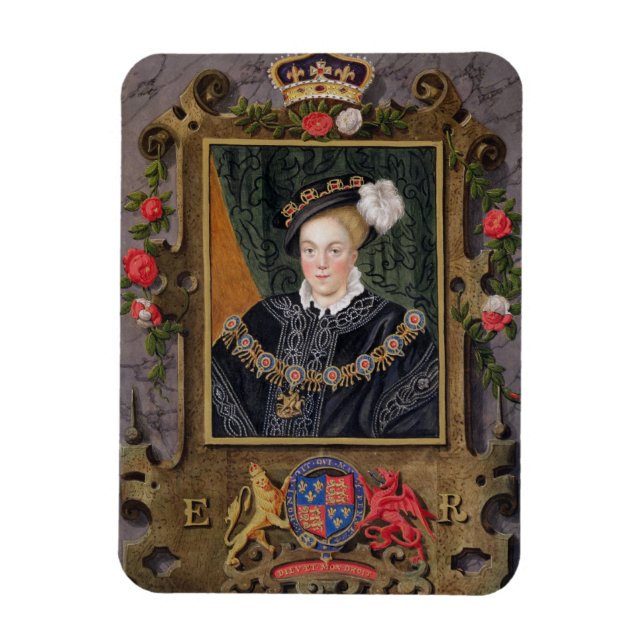 Portrait of Edward VI (1537-53) King of England, a Magnet (Vertical)