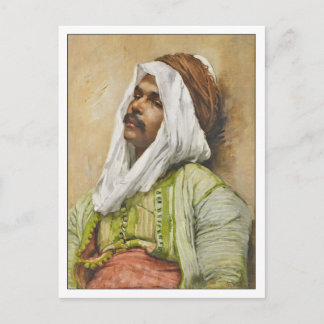 Portrait of Egyptian by Franz Kosler Postcard