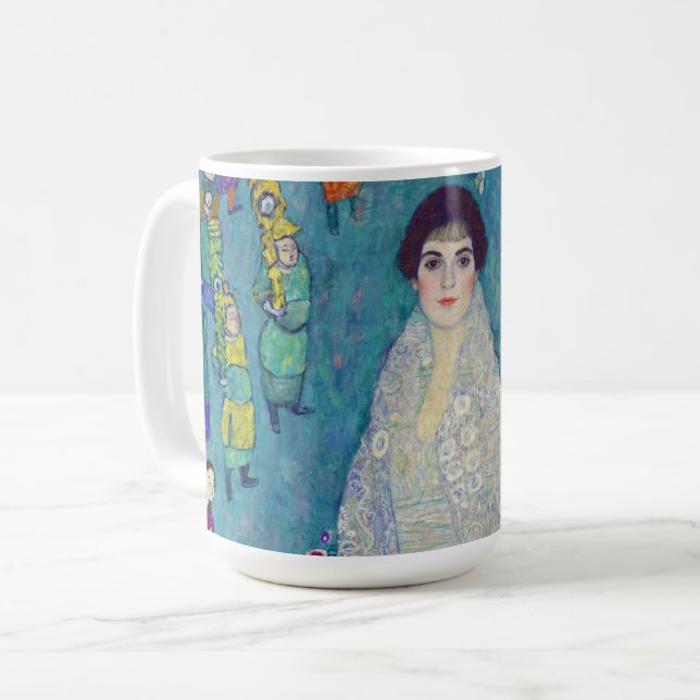 Portrait of Elisabeth Lederer, Gustav Klimt Coffee Mug (Front Left)