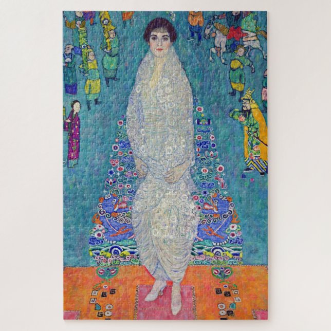 Portrait of Elisabeth Lederer, Gustav Klimt Jigsaw Puzzle (Vertical)