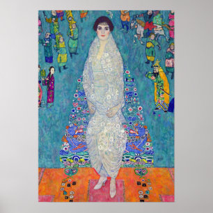 Portrait of Elisabeth Lederer, Gustav Klimt Poster