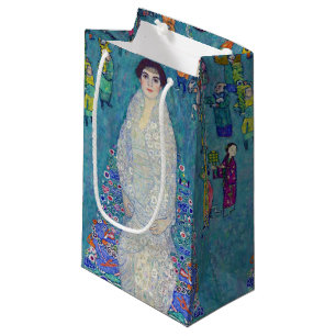 Portrait of Elisabeth Lederer, Gustav Klimt Small Gift Bag