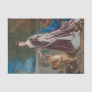 Portrait of Elizabeth-Charlotte de Baviere Tissue Paper