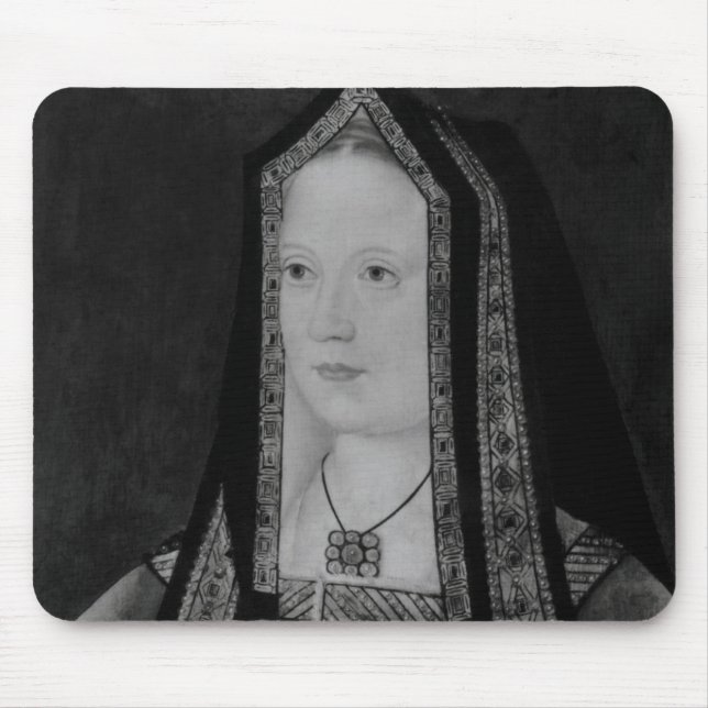 Portrait of Elizabeth of York Mouse Pad (Front)