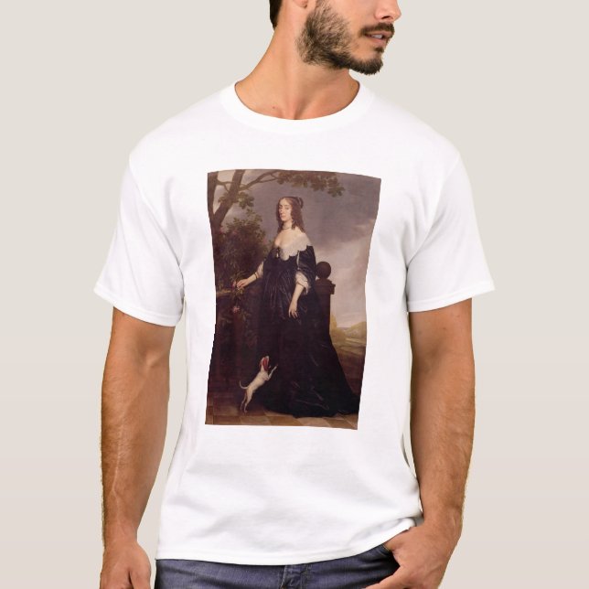 Portrait of Elizabeth, Queen of Bohemia T-Shirt (Front)