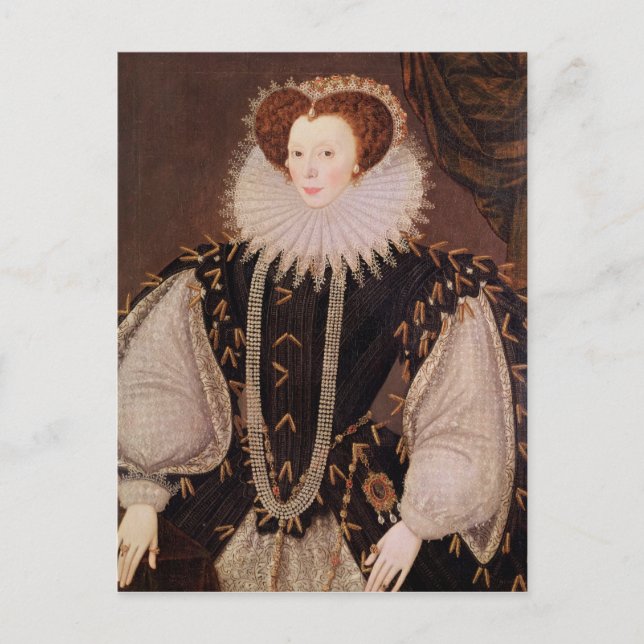 Portrait of Elizabeth Sydenham Postcard (Front)