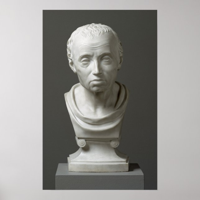 Portrait of Emmanuel Kant , 1801 Poster (Front)