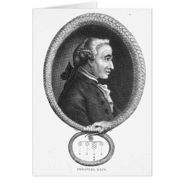 Portrait of Emmanuel Kant 2 (Front)