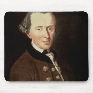 Portrait of Emmanuel Kant Mouse Pad