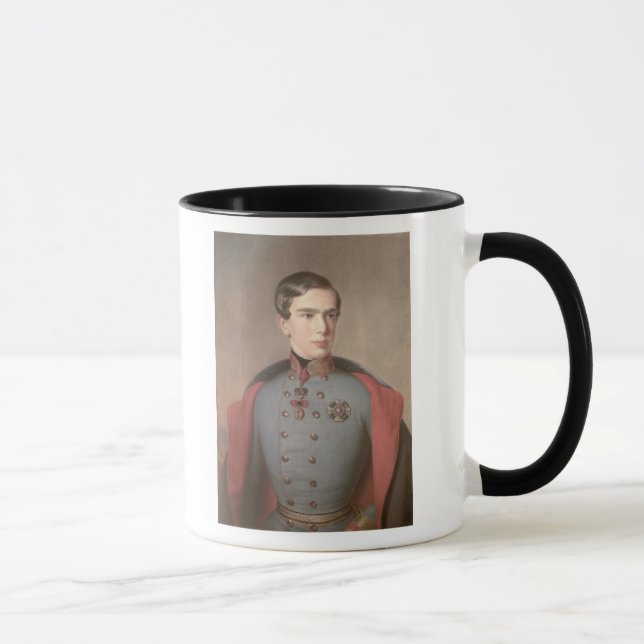 Portrait of Emperor Franz Joseph of Austria Mug (Right)