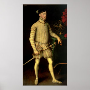 Portrait of Emperor Maximilian II 1557 Poster
