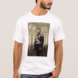 Portrait of Emperor Nicholas II, 1900 T-Shirt