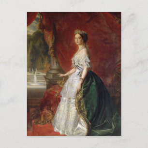 Portrait of Empress Eugenie of France Postcard
