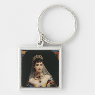 Portrait of Empress Maria Fyodorovna Key Ring