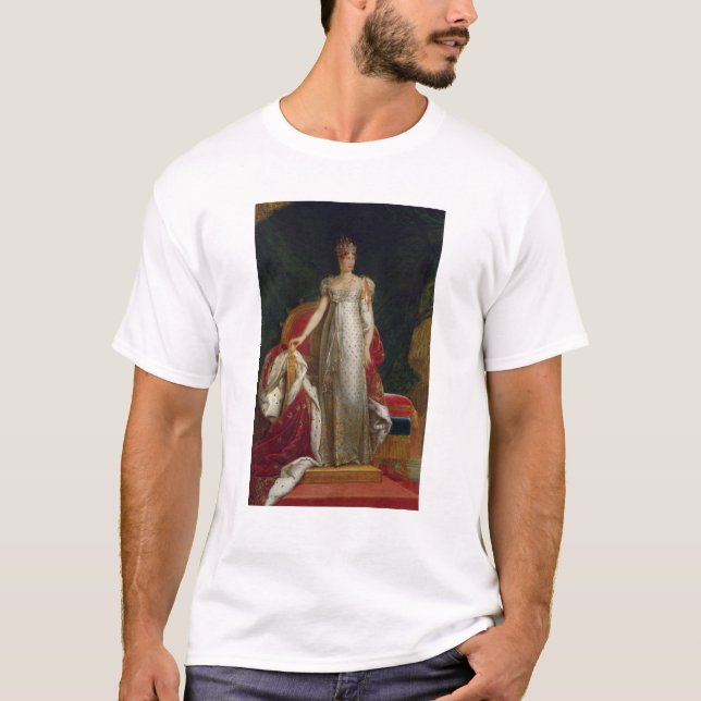 Portrait of Empress Marie Louise  of France T-Shirt (Front)