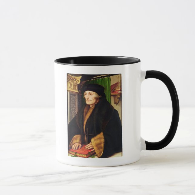Portrait of Erasmus, 1523 Mug (Right)