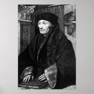 Portrait of Erasmus Poster