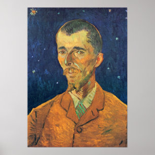 Portrait of Eugene Boch by Vincent van Gogh Poster