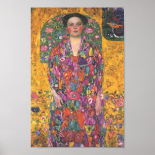 Portrait of Eugenia Primavesi — Gustav Klimt 1913 Poster