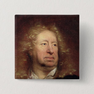 Portrait of Everhard Jabach 15 Cm Square Badge