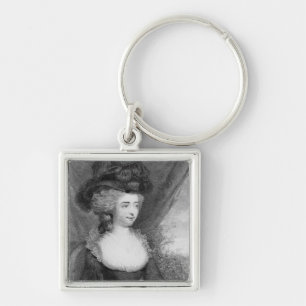 Portrait of Fanny Burney   pub. by Henry Key Ring