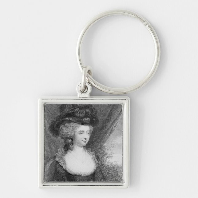 Portrait of Fanny Burney   pub. by Henry Key Ring (Front)