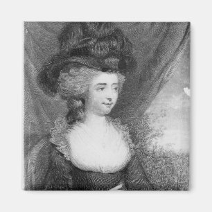 Portrait of Fanny Burney pub. by Henry Magnet