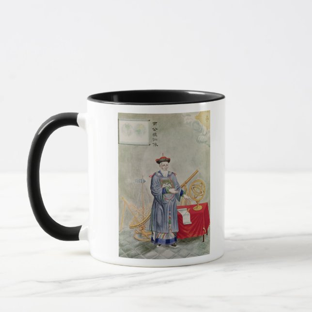 Portrait of Father Ferdinand Verbiest Mug (Left)