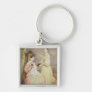 Portrait of Florence Nightingale and her Key Ring