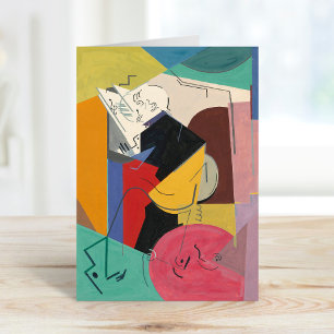 Portrait of Florent Schmitt   Albert Gleizes Card