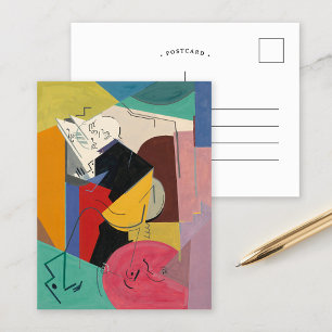 Portrait of Florent Schmitt   Albert Gleizes Postcard