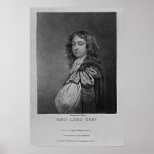Portrait of Ford, Lord Grey of Warke Poster