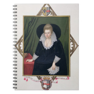 Portrait of Frances Walsingham, Countess of Essex Notebook