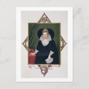 Portrait of Frances Walsingham, Countess of Essex Postcard
