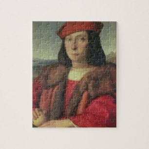 Portrait of Francesco della Rovere, Duke of Urbino Jigsaw Puzzle