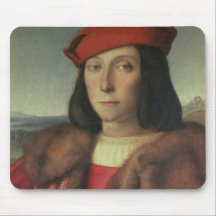 Portrait of Francesco della Rovere, Duke of Urbino Mouse Pad