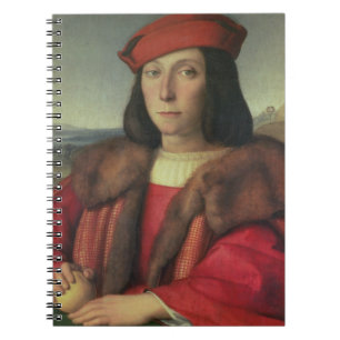 Portrait of Francesco della Rovere, Duke of Urbino Spiral Notebook