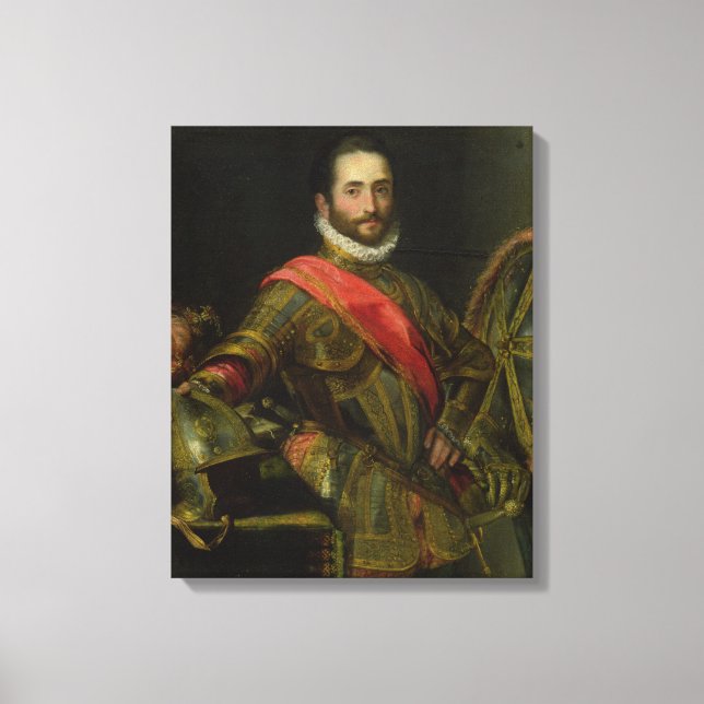 Portrait of Francesco II della Rovere, c.1572 (oil Canvas Print (Front)