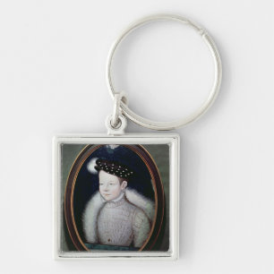 Portrait of Francis II  as Dauphin of France Key Ring