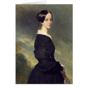 Portrait of Francisca Caroline de Braganca  1844