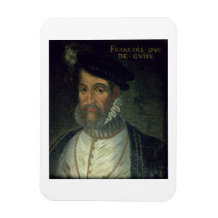 Portrait of Francois, 2nd Duke Guise (1519-63) Fre Magnet