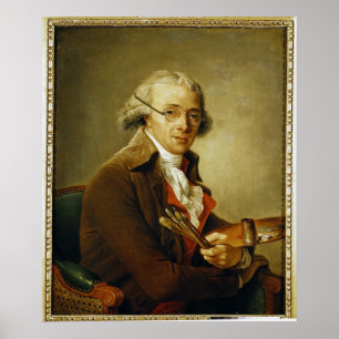 Portrait of Francois-Andre Vincent Poster